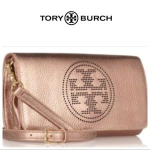 Tory Burch Perforated Logo Crossbody